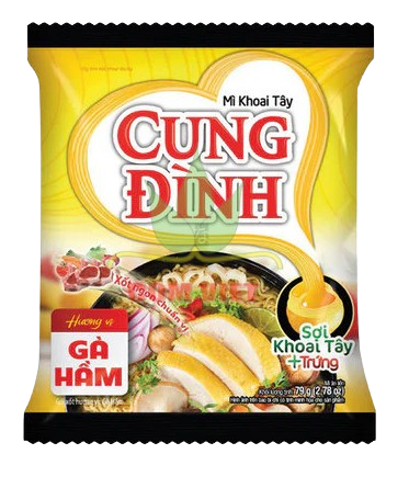 Pikanuudeli haudutettu kana 79g CUNG DINH